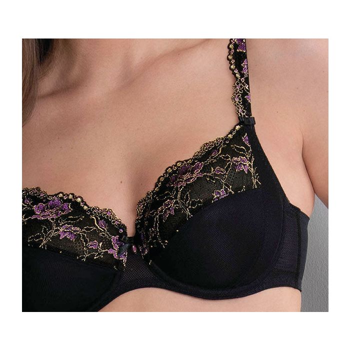 5248-001 Colette Underwired Bra - Black