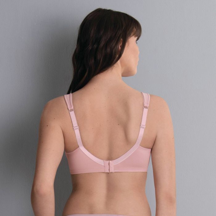 5493 Twin Wireless Soft Bra - Rosewood