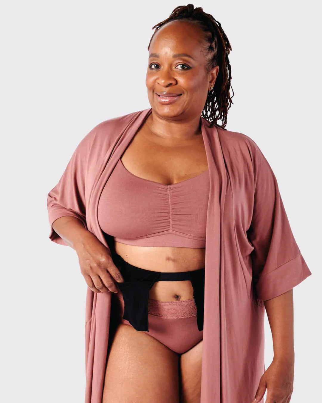 AnaOno Miena Robe with Belt