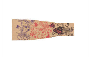 Mariposa Beige Armsleeve w/ Diva Diamond Band