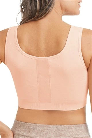 Leyla Post-Surgical Compression Bra - Rose Nude