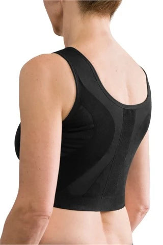 Leyla Post-Surgical Compression Bra - Black
