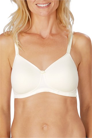 Mara Padded Wire-Free Bra - Off White