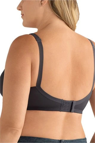 Mara Padded Wire-Free Bra - Dark Grey