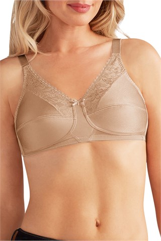 Nancy Wire-Free Bra - Sand