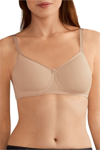 Mara Padded Wire-Free Bra - Light Sand