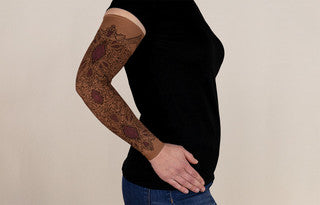 Audrey Mocha Armsleeve w/ Diva Diamond Band