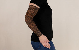 Macabre Mocha Armsleeve w/ Diva Diamond Band