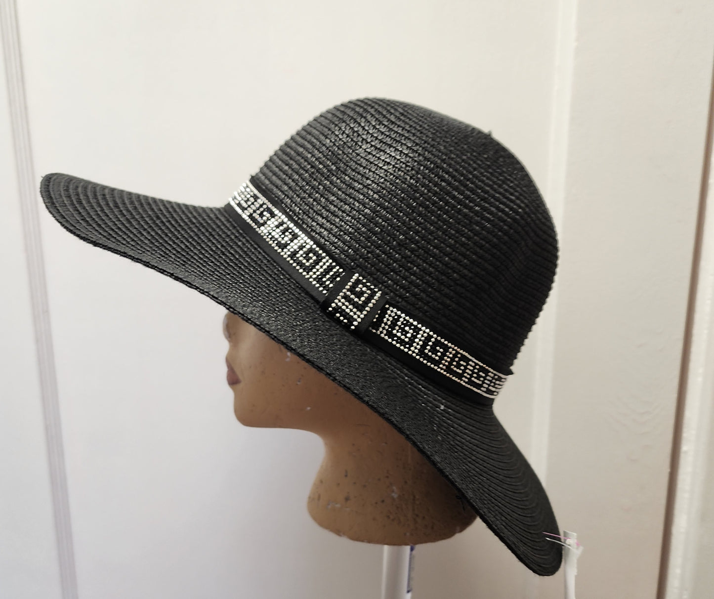 Black Hat with Bling Band